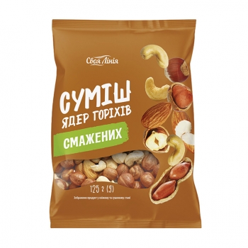 Купить Ассорти 125 г Своя Лінія ореховое в АТБ Market