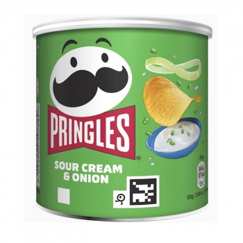 Купити Чипси 40 г PRINGLES картопляні зі сметанно-цибулевим смаком к/уп у АТБ Market