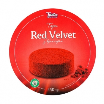 Купить Торт 450г TARTA Red Velvet к/уп в АТБ Market