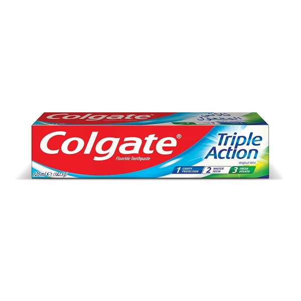 ➤ Паста зубна 125 мл Colgate Потрійна Дія к/уп купити в Києві та Україні за ціною від 69.90 грн ★ АТБ Маркет