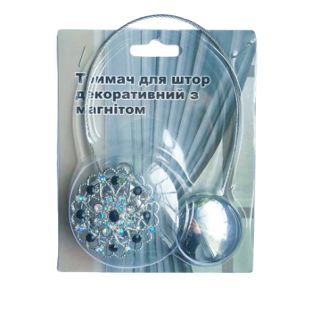 Купити Тримач для штор декоративний з магнітом, в асортименті у АТБ Market