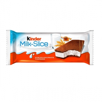 Купити Бісквітне тістечко 28г Kinder Milk-slice з молочною начинкою у АТБ Market