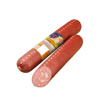 Купить Изделие мьясомисткий Колбасный ряд /Разумный выбор Гурман с сыром  420г в АТБ Market