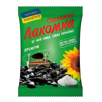 Купить Семена подсолнечника 170 г Лідер Снек Настоящая лакомка в АТБ Market