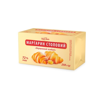 Купити Маргарин 250г Своя Лінія Вершковий особий 72% у АТБ Market