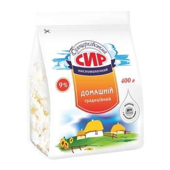Купити Сир кисломолочний 400г Білоцерківський 9% у АТБ Market