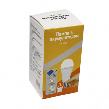 Купити Лампа з акумулятоpом А70 12Вт Е27 4500К у АТБ Market