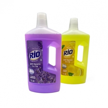 Купить Средство жидкое моющее 1 л Своя лінія с ароматом лаванды/лимона для уборки полов и стен в АТБ Market