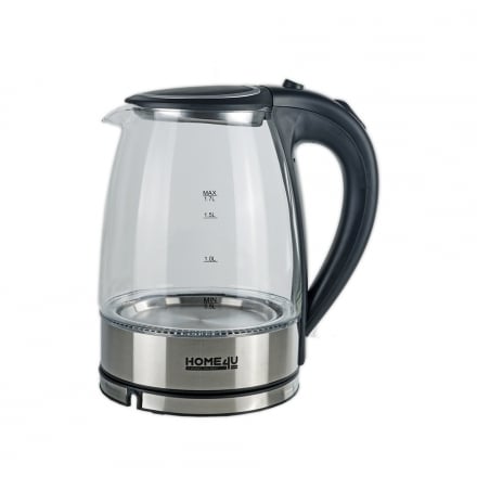 Купити Чайник електричний 1,7 л, скляный корпус ТМ HOME4U у АТБ Market
