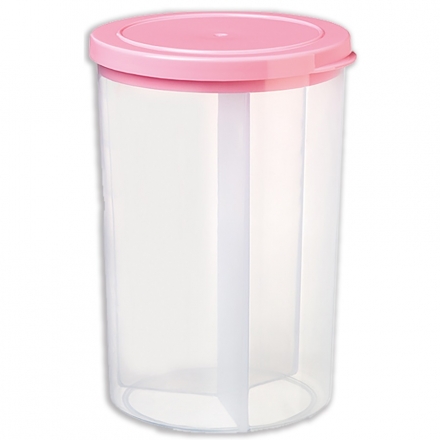 Купити Ємнicть для cипучих пpодуктiв на тpи вiддiлeння 3х0,75л, аpт. G-285 Gondol у АТБ Market