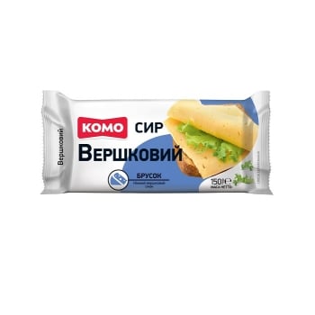 Купити Сир твердий 150 г Комо Вершковий 50% флоу-пак у АТБ Market