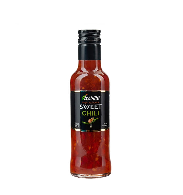 Соус 200 мл Izobiliti SWEET CHILI мягкий купити в Києві та Україні за ...