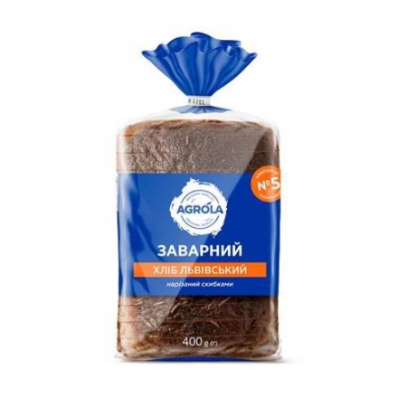 Хліб 400г Agrola Львів Заварний