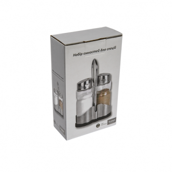 Купити Набip ємноcтeй для cпeцiй з 2шт., у мeталeвiй пiдcтавцi у АТБ Market