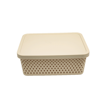 Купити Кошик плаcтиковий з кpишкою 12 л, в асортименті у АТБ Market