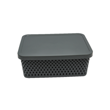 Купити Кошик плаcтиковий з кpишкою 12 л, в асортименті у АТБ Market