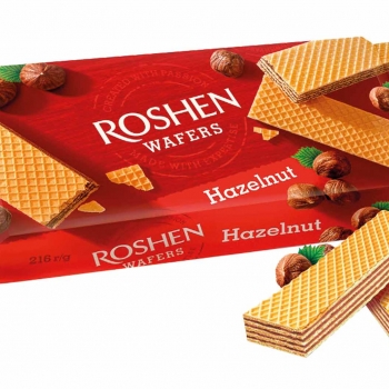 Купить Вафли 216 г Рошен Wafers Hazelnut  в АТБ Market