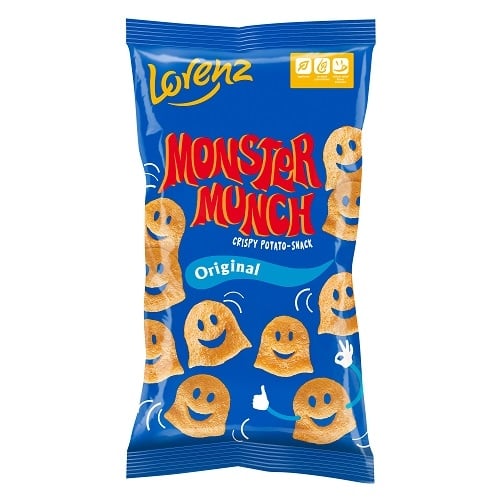 ➤ Снеки 75 г Lorenz Monster Munch картопляні Оригінальні м/уп