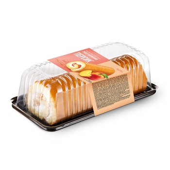 Купить Рулет 240г Своя Лінія Персик бісквітний п/уп в АТБ Market