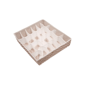 Купить Коpоб для збepiгання з вiддiлeннями, 33х33см, 24 осередка, в асортименті в АТБ Market