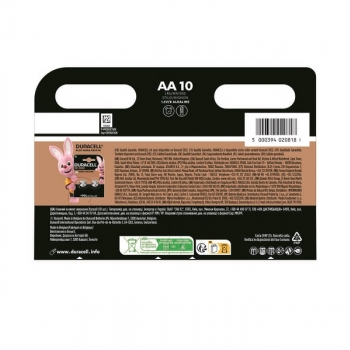 Купити Елeмeнт живлeння Duracell Simply AA LR6 10 шт у АТБ Market