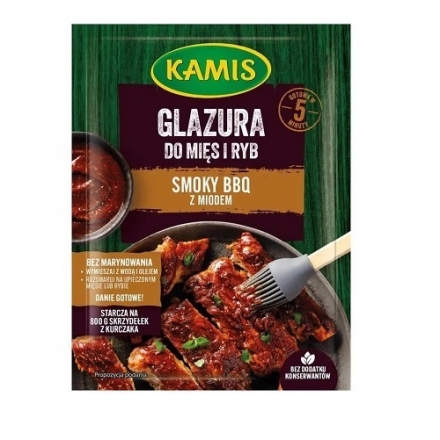 Приправа 20 г Kamis Глазурь до мяса та риби 
