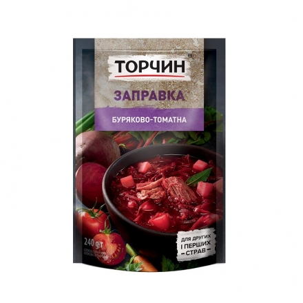 Заправка 240 г Торчин свекольно-томатная пастеризованная