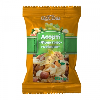 Купить Ассорти 125г, ТМ Своя линия, фруктово-орехов в АТБ Market