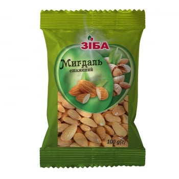 Купити Мигдаль 100 г Зіба смажений м/уп у АТБ Market