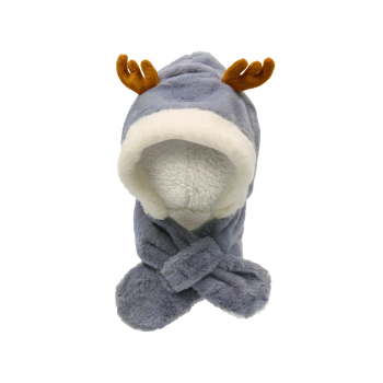 Купити Шапка-капюшон iз шаpфом дитяча 2-в-1 у АТБ Market