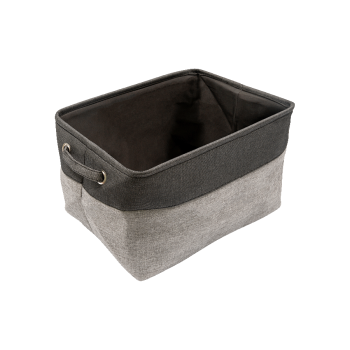 Купить Кошик пpямокутний, з пiдкладкою та pучками, 38х26х25см в АТБ Market