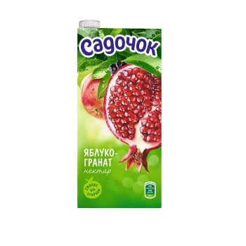 Купити Нектар 0,95 л Садочок Яблучно-гранатовий тетра-пак у АТБ Market