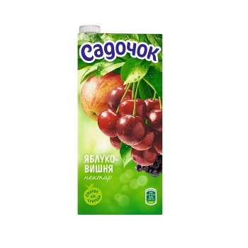 Купити Нектар 0,95 л Садочок Яблучно-вишневий  у АТБ Market