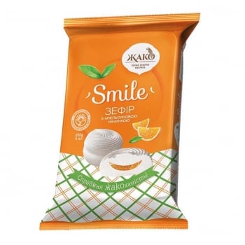 Купить Зефир 300 г Жако с апельсиновой начинкой в АТБ Market