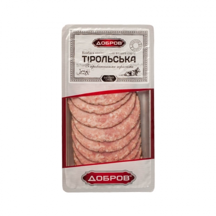 Ковбаса 100 г Добров Тірольська з прованськими травами