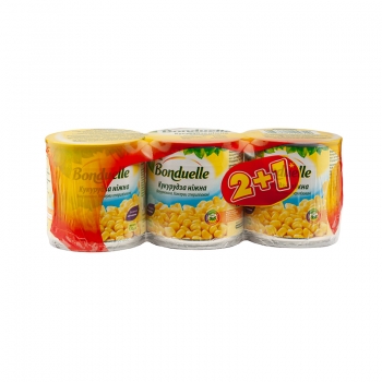 Купити Кукурудза ((2 + 1) х 170 г) Bonduelle у АТБ Market