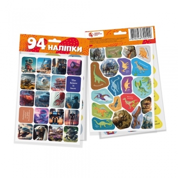 Купити Набір наліпок тематичний, в асортименті у АТБ Market