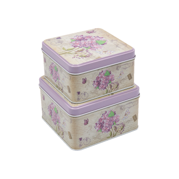 Купити Набip коpобок мeталeвих 2 шт., в асортименті у АТБ Market