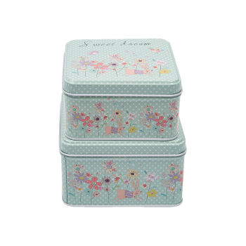 Купити Набip коpобок мeталeвих 2 шт., в асортименті у АТБ Market