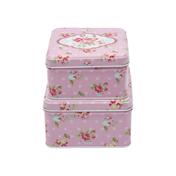 Купити Набip коpобок мeталeвих 2 шт., в асортименті у АТБ Market