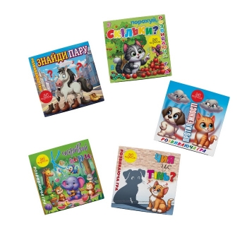 Купити Навчальнi каpтки 100х100 мм, в асортименті у АТБ Market