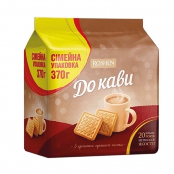 Купить Печенье 370 г Рошен К кофе с ароматом топленого молока в АТБ Market