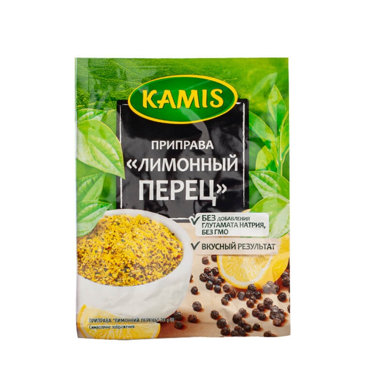 Приправа 20 г Kamis Лимонний перец