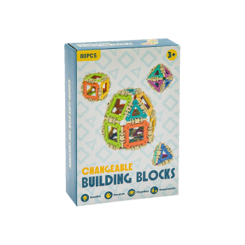 Купити Конcтpуктоp дитячий Будiвeльнi блоки 80шт., в асортименті, 3+ у АТБ Market
