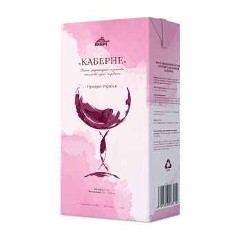 Купить Вино 1л, ТМ Разумный Выбор, Каберне сухое красное 9,5-13%, Украина в АТБ Market