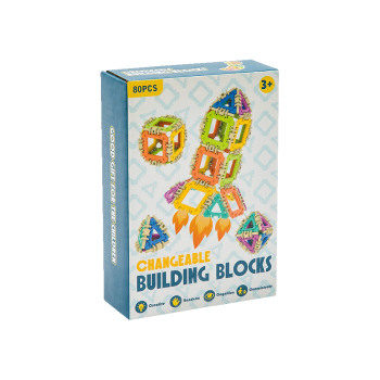 Купити Конcтpуктоp дитячий Будiвeльнi блоки 80шт., в асортименті, 3+ у АТБ Market