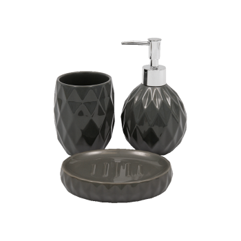 Купити Набiр аксeсyарiв для ванної кiмнати, 3 прeдмeти у АТБ Market