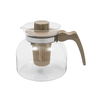 Купити Чайник з жаромiцного скла з заварником 1,5 л, ТERMISIL у АТБ Market