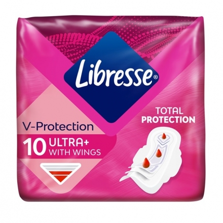Прокладки 10 шт Libresse Invisible Normal