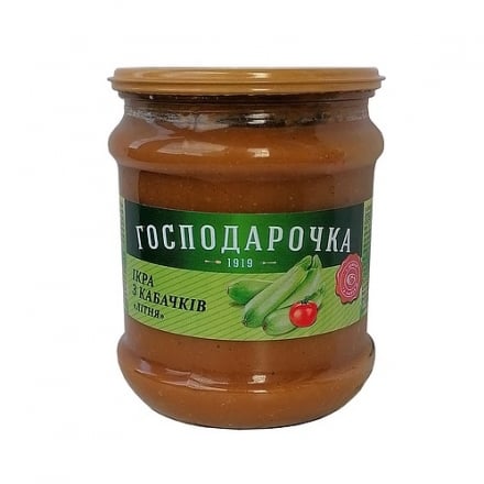 Икра 440 г Господарочка из кабачков летняя